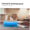 FRCOLOR Nail Cleaning Brush Soft Bristle Brush for Nails Toes Fingernail Scrub Tool Hand Foot Care view 2