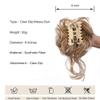 Friggqwe Fake hair Messy Bun Hair Piece Tousled Updo H air Extensions With Elastic Hair Bands Curly Hair Bun Scrunchie for Women Girls Hair buns hair piece(Dark brown) view 3