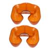 FOMIYES 2pcs Multifunctional Hairdressing Neck Tray Hair Dye Perm Tray for Salons and Home Use Easy to Clean Shoulder Support for Hair Stylists view 1