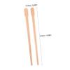 FOYTOKI 100 Wooden Applicators for Hair Removal Smooth Safe for Sensitive Areas for Nose Eyebrows Body Easy to Use and Carry view 2