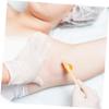 FOYTOKI 100 Wooden Applicators for Hair Removal Smooth Safe for Sensitive Areas for Nose Eyebrows Body Easy to Use and Carry view 4