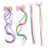 BIUDECO Diy Hair Extensions Set 4pcs Unicorn Hair Clips for Boys and Girls Comfortable Attachment Natural and Full Look view 1