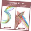 BIUDECO Diy Hair Extensions Set 4pcs Unicorn Hair Clips for Boys and Girls Comfortable Attachment Natural and Full Look view 4
