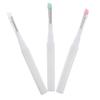 BIUDECO 3pcs Silicone Eyeshadow Brush Dust Cover Caps for Precision Eye Makeup Versatile Eyelash Separation Eye Cream Application Easy to Clean and Reusable view 1