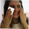 Beatifufu Makeup Pads Cotton Rounds 200 Pack Soft Absorbent Perfect for Face Cleansing and Makeup Removal view 3