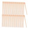 Ipetboom Hair Removal Waxing Sticks Kit 100 Wooden Applicators No Burrs for Nose Eyebrows Body to Use view 1