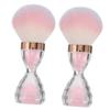 IWOWHERO 2pcs Nail Brush for Acrylic Application Makeup Portable Design for Gentle Nail Cleaning Beauty Tool view 1