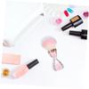 IWOWHERO 2pcs Nail Brush for Acrylic Application Makeup Portable Design for Gentle Nail Cleaning Beauty Tool view 4