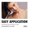 Fazit Makeup Patches - Silver Decollatage Speckles - Glow Up Make-Up Patches - Cute Glitter Makeup Accessories For Women - Cosmetic Glitter view 3