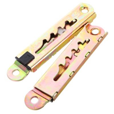 HAPINARY 2pcs Bed Lifters Height Adjuster Hinges Lift Top Hinges for Couch Bed Frame Riser Angle Lifting Rod