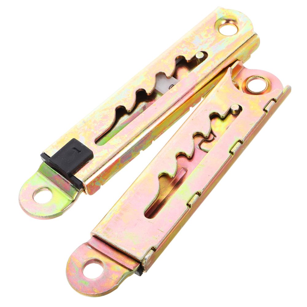 HAPINARY 2pcs Bed Lifters Height Adjuster Hinges Lift Top Hinges for Couch Bed Frame Riser Angle Lifting Rod