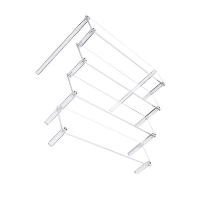 GRIRIW Acrylic Display Stand, 4-Tier Detachable Shelf Model Storage Rack