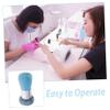 FOMIYES Nail Supplies Soft Bristle Brush for Fingernails and Toenails Nail Cleaning Brush view 3