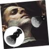 Didiseaon Beard Kit for Men Beard Brush Long Handle Gentle Mustache Bristle Brush Barber Grooming Tool Handle Space-saving for Travel for Valentine Day Father Day view 2