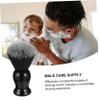 Didiseaon Beard Kit for Men Beard Brush Long Handle Gentle Mustache Bristle Brush Barber Grooming Tool Handle Space-saving for Travel for Valentine Day Father Day view 4