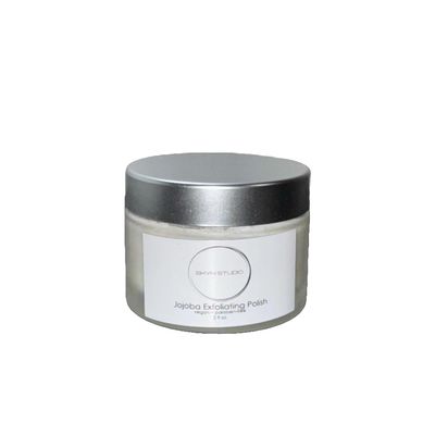 SKYN STUDIO Jojoba Exfoliating Polish, Gentle Face and Body Scrub for Women, Hydrating Facial Exfoliator, Moisturizing Organic Skincare, Vegan, Paraben-Free, Gluten-Free Nourishing Scrub