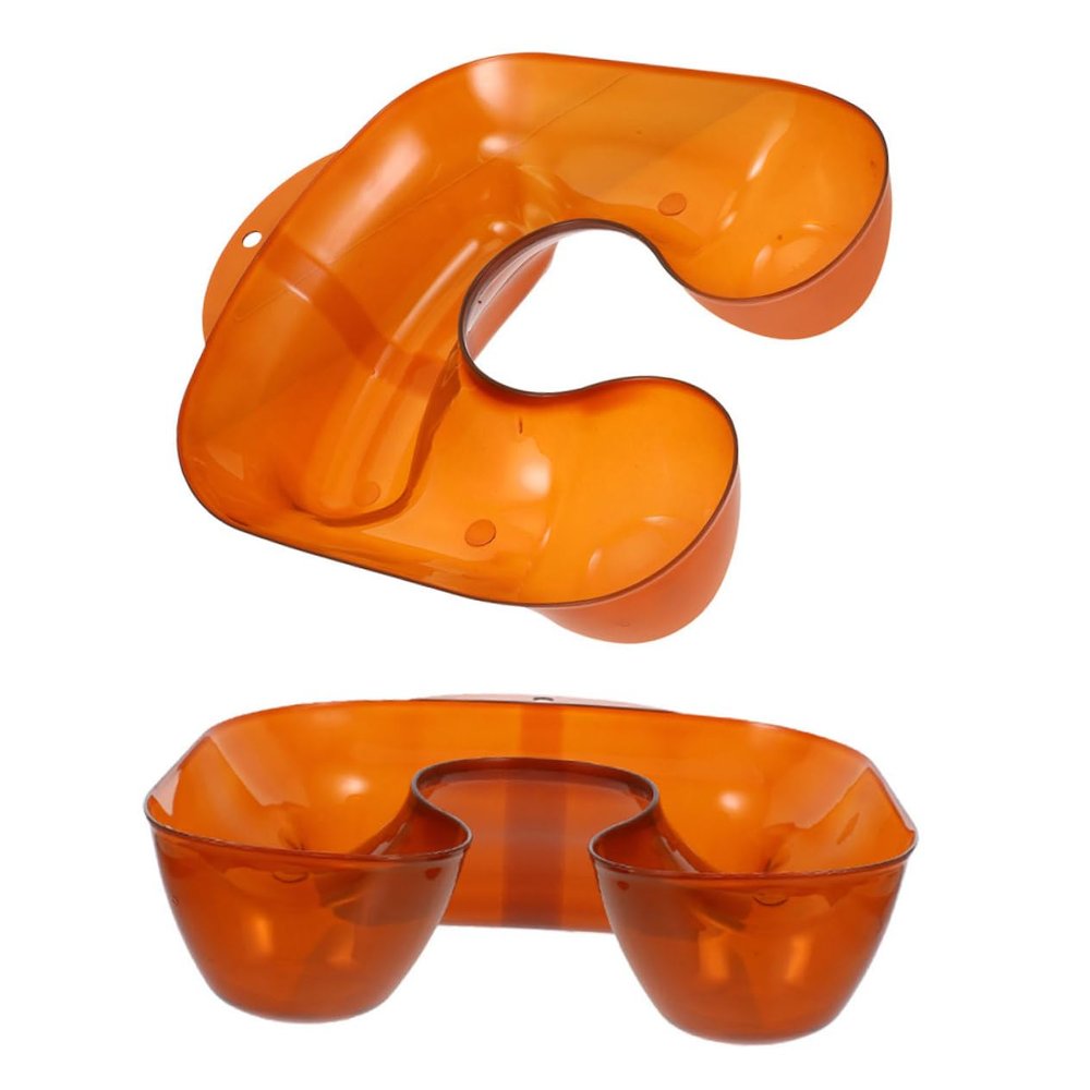 Beatifufu 2pcs Professional Hair Neck Tray Support for Salon Hairdressing Multi-functional Hair Styling Tray for Perming Straightening and Washing Essential Tool