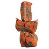 100% Cotton Quilted Makeup Bags Set, 3-Piece Tropical Orange Print, Cotton Travel Toiletry Storage Pouches with Waterproof Lining Storage Bags with Zipper Closure view 4