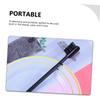 FOMIYES 2pcs Beauty Brush and Comb Eyebrow Lash Shaping Tools Angled Eyebrow Brush Eyelash Beauty Tool Eyelash Combs for Makeup view 3