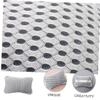 SKISUNO Elastic Mesh Pillow for Bathtub Neck and Back Support Spa Bath Pillow Non-Slip view 2