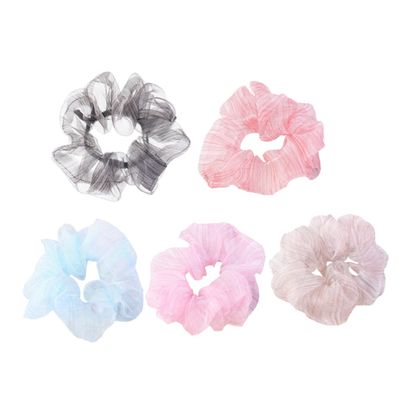 IWOWHERO 5pcs Fashionable Hair Bands Hair Ties Ponytail Holders Accessories for Women Girls Elastics Headbands for Girls Women Teen Random