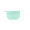 PLAFOPE Silicone Wax Melting Pot Non Stick Wax Heater Inner Bowl for Hair Removal Waxing Supplies Shallow Color for DIY Facial Masks and Wax Melting view 2