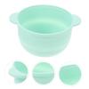 PLAFOPE Silicone Wax Melting Pot Non Stick Wax Heater Inner Bowl for Hair Removal Waxing Supplies Shallow Color for DIY Facial Masks and Wax Melting view 4