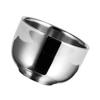 Baluue 1pc Men Stainless Steel Shaving Foaming Bowl Portable Shaving Soap Bowl for Home and Travel Use for Barbers and Personal Grooming view 1