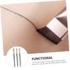 FRCOLOR Angled Eyeliner Brush Set Precision Eye Makeup Tools for Application Black Gold Design for Professional Home Use view 3