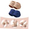 FOMIYES 2pairs Gel Heel Socks Breathable Heel Protectors Skin Tone for Moisturizing and Softening view 2