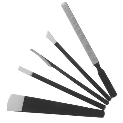 Healvian Portable Pedicure Tool Stainless Steel Foot Scraper Cutters for Men Foot Care