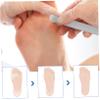 Healvian Portable Pedicure Tool Stainless Steel Foot Scraper Cutters for Men Foot Care view 2