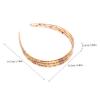 Healeved Sturdy Plastic Headbands for Women Hair Comb and Teeth for Face Washing Fashionable Spa Headband view 2