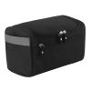 Akozon Premium Hanging Toiletry Bag, Wall Hanging Makeup Bag, Cosmetic Pouch with Builtin Hook, Large Capacity Travel Storage Bag, Lightweight Polyester view 1