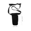 GOOHOCHY Massage Essential Oil Waist Bag Neoprene Storage Pouch for Massage Bottles and Oils Portable Design for Therapists and Professionals Black Single Tube view 2