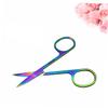 Didiseaon Stainless Steel Titanium Eyebrow Scissors Grooming Kit Tweezers Combs for Men Women view 3