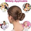 4 Pcs Ring Style Donut Bun Shaper with 20 Hair Pins,Hair Bun Shaper Set,Hair Donut Bun Maker Set,Hair Bun Donut for Girls Kids Women DIY Chignon Hair Styles Dancer Ballerina (Brown) view 4