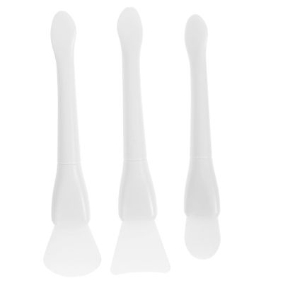 Anneome 3pcs Silicone Spatula Icing Palette Knife Wax Scraper Cleaning Tool for Wax Heater Seals