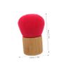 PLAFOPE Makeup Brush Handle Loose Powder Brush for Setting Powder Travel-friendly for Blush and Foundation Faux Design view 2
