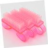 BIUDECO 5 Pcs Walnut Cleaning Brush Set for Fingernails and Toenails Handle Grip Nail Scrubber Soft and Stiff Bristles for Men and Women for Home and Salon Use view 4