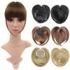 ZPLMIDE Short Natural Hair Toppers, Wig Toppers for Women Human Hair, Topper Hair Piece Human Hair Short, Natural Hair Toppers with Bangs (4#) view 2