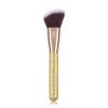 1Pcs Golden Brush Handle Synthetic Hair Blush Loose Powder Cream Foundation Single Makeup Brush Cosmetics Tools view 1