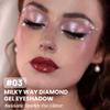 Monochrome Glitter Eyeshadow Palette,Single Champagne Pink Shimmer Eyeshadow,Long-Lasting Sheer Eye Makeup With A Sparkle Finish,Smooth Formula,Vegan & Cruelty-Free view 2