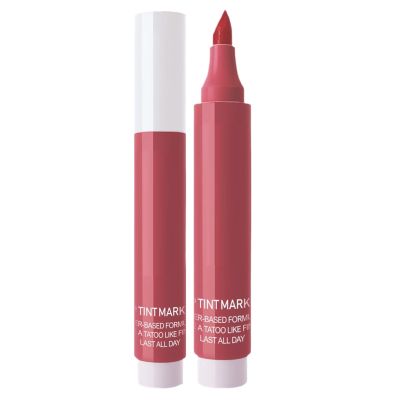 Lip Stain Marker - Lip Marker, Liquid Lip Liner Pencil, Lip Stain Pen, Marker Lip Stain | Hydrating Lip Stain With Precise Pen-Like Tip For Lipstick Makeup, Smudge Proof Natural Finish