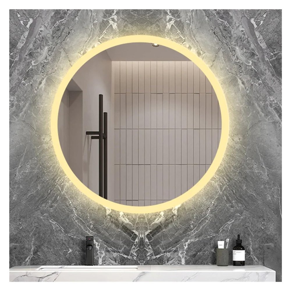 40 Inch European Smart Mirror Shower Fogless Shaving Heater Bathroom Mirror Illuminated Lights Mirror,Mirrors