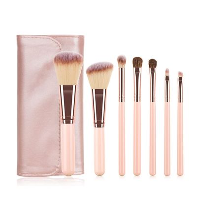YWMLFZ Makeup Brushes Set Eyeshadow Eyebrow Powder Foundation Cosmetic Kit(E)