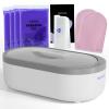 Small Paraffin Wax Machine for Hands - Paraffin Hand Wax Machine 2000ml Small Size With 4 packs of Paraffin Wax Digital Display Screen for Paraffin Baths view 1