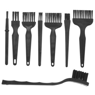SKISUNO 8pcs Men Electric Shaver Cleaning Brush Kit Bristle Brush for Razor Shaver Clipper Trimmer Cleaning Tools for Travel