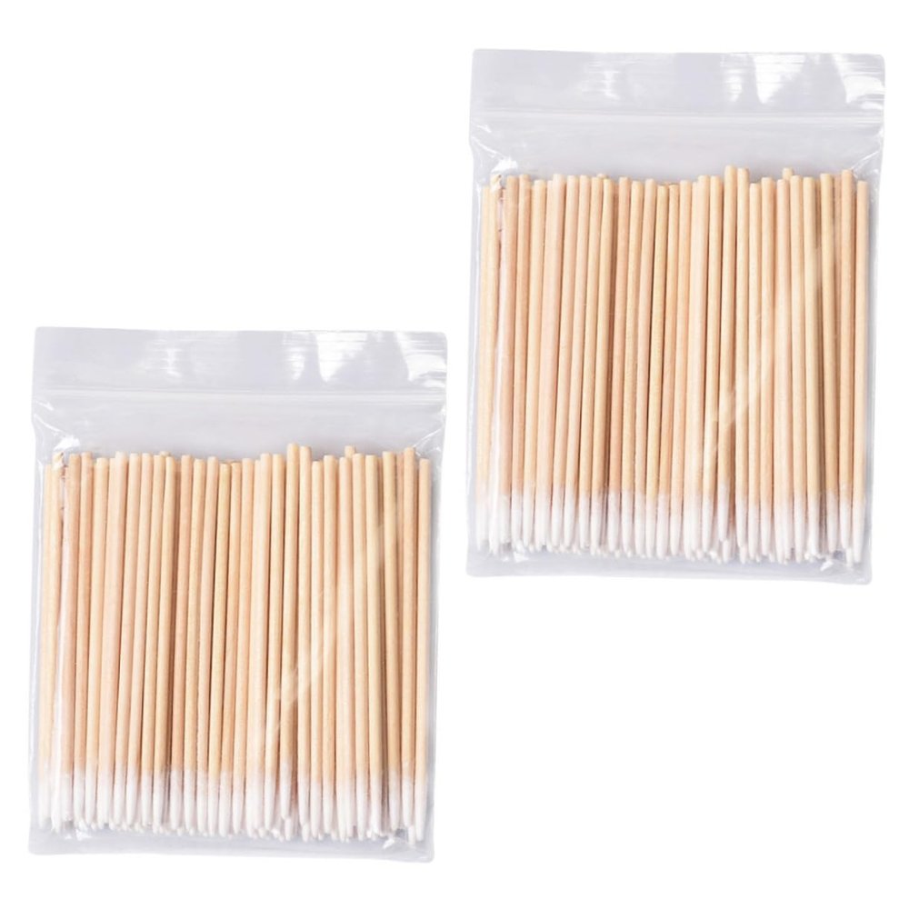 NOLITOY Wide Range Applicability 1000pcs Makeup Cleaning Sticks Cotton Swab Set Bulk for Face Body