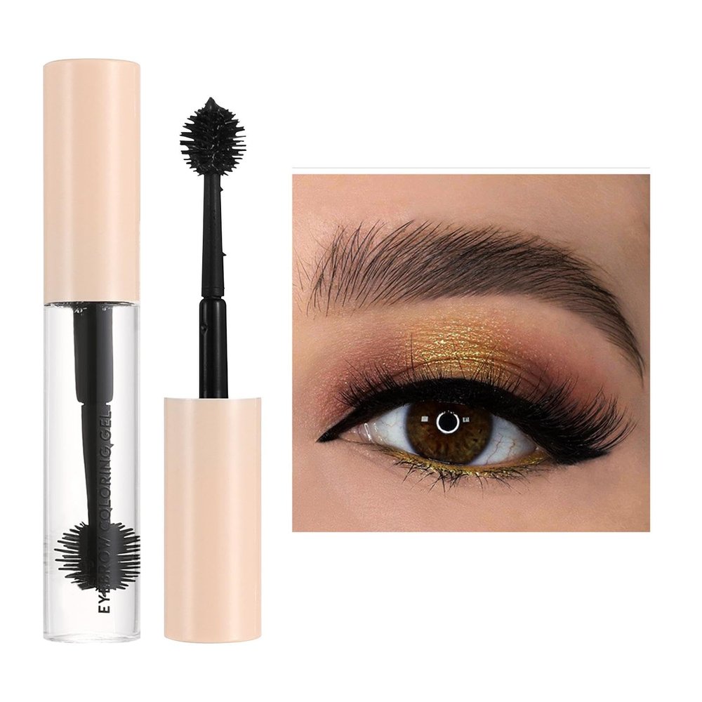 Clear Eyebrow Setting Gel - Brow Freeze Gel, Clear Shaping Gel For Makeup, Shaping Brow Fix Gel | Waterproof Eyebrow Repair Liquid Makeup, Space Saving Long Lasting Eyebrow Cream, No Flaking